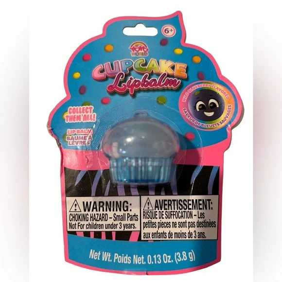 🧁Yoyo Cupcake Lip Balm Gloss 🍩🫐🍓 Set of 3 - Picture 2 of 6